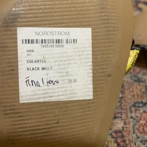 Betsey Johnson Women's Colson Fruit Kitten-Heel Dress Sandals- NWOB Size 7 - Picture 6 of 6